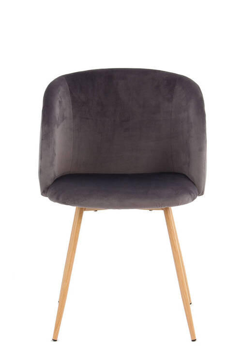 SADA STOLIČIEK 2 kus - sivá, Design, kov/plast (54/84/56cm)