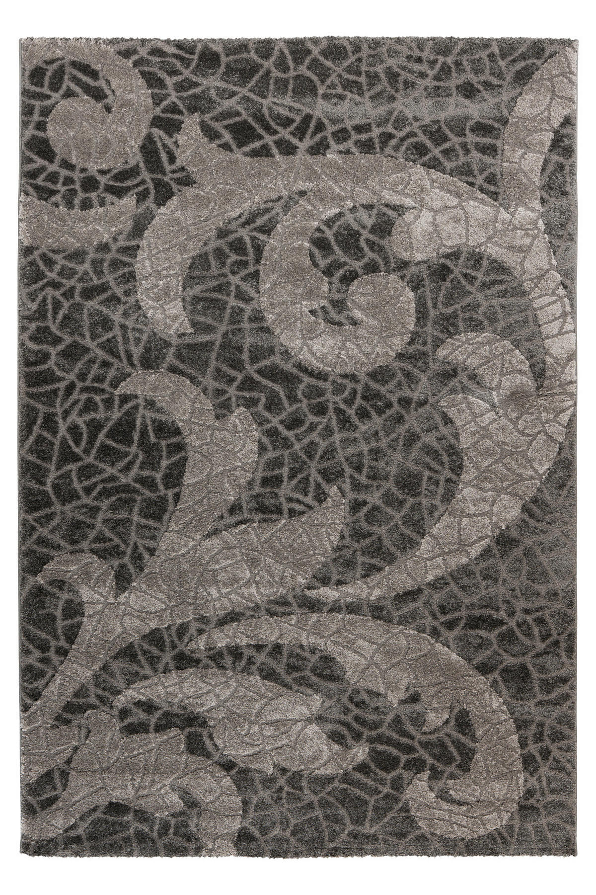 FLACHWEBETEPPICH 160/230 cm My Frisco Anthrazit  - Anthrazit, Basics, Textil (160/230cm) - Obsession