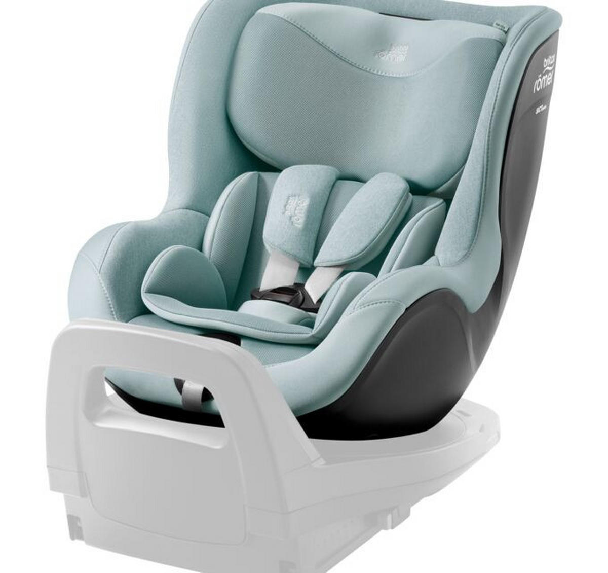 REBOARDER-KINDERSITZ DUALFIX 5Z  - Pastellblau, Basics, Kunststoff/Textil (44/48cm) - Britax Römer