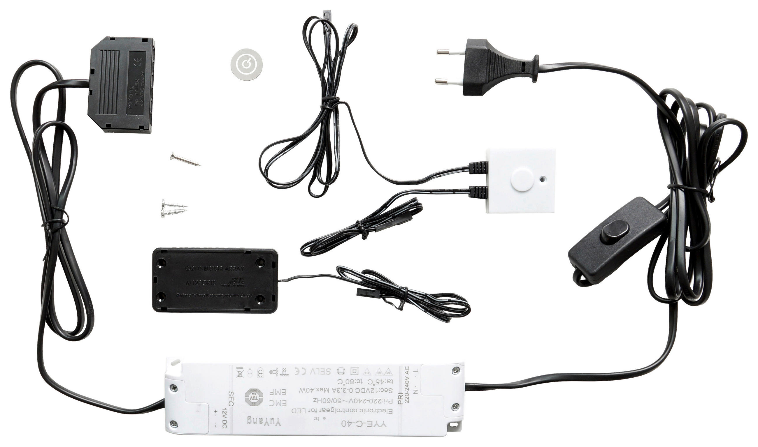 DIMMER - Weiß, Design, Kunststoff (4/1/4cm) - Ti'me