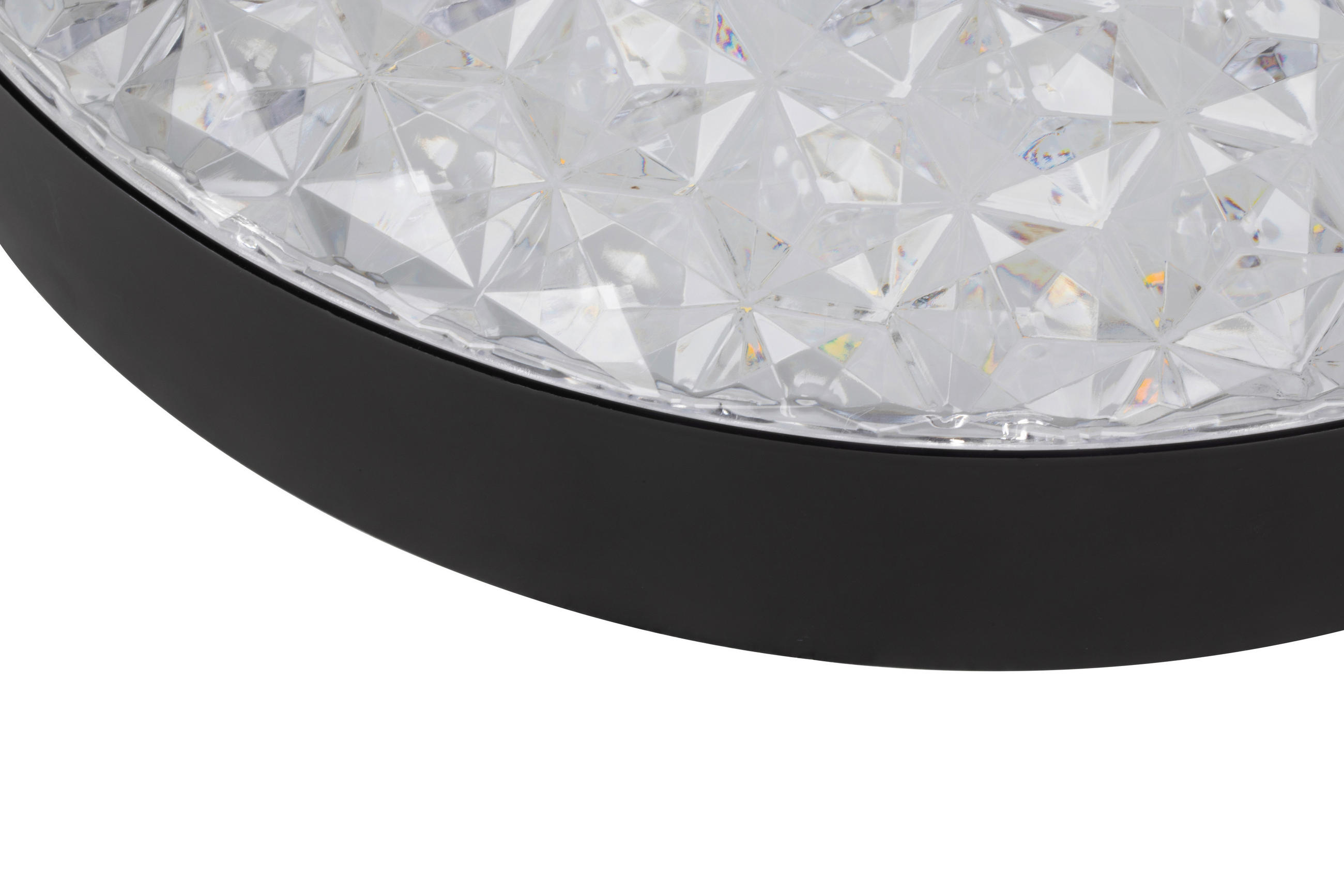 LED-TAKLAMPA 30 W 50/12 cm  - klar/svart, Trend, plast (50/12cm) - Novel