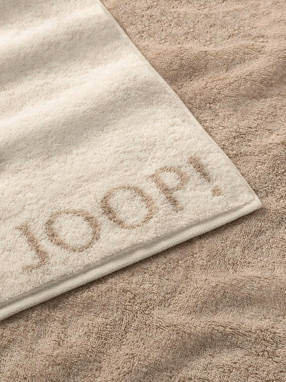DUSCHTUCH 80/150 cm JOOP! CLASSIC  - Creme, Basics, Textil (80/150cm) - Joop! Living