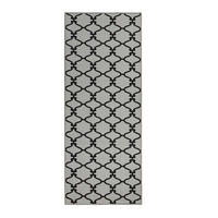 LÄUFER 80/150 cm Drogheda  - Grau, Design, Kunststoff/Textil (80/150cm) - Floordirekt