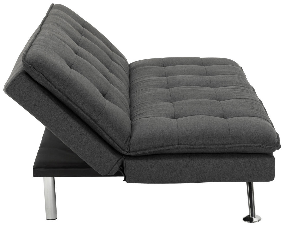 TROSJED NA RAZVLAČENJE tekstil  tamno siva    - srebrne boje/tamno siva, Basics, tekstil/metal (194/87/102cm) - MID.YOU