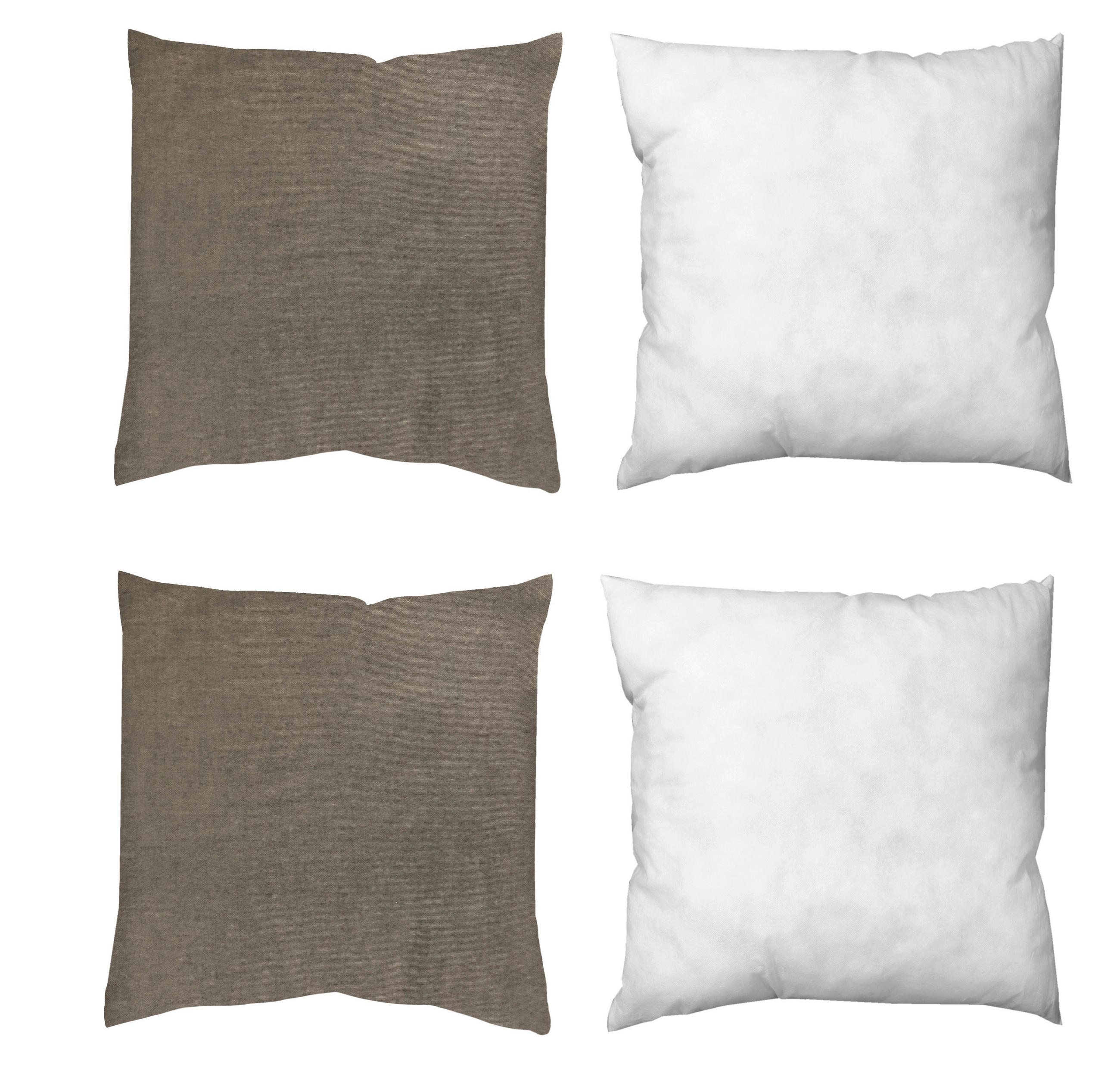 ZIERKISSEN  40/40 cm   - Grau, Basics, Textil (40/40cm)