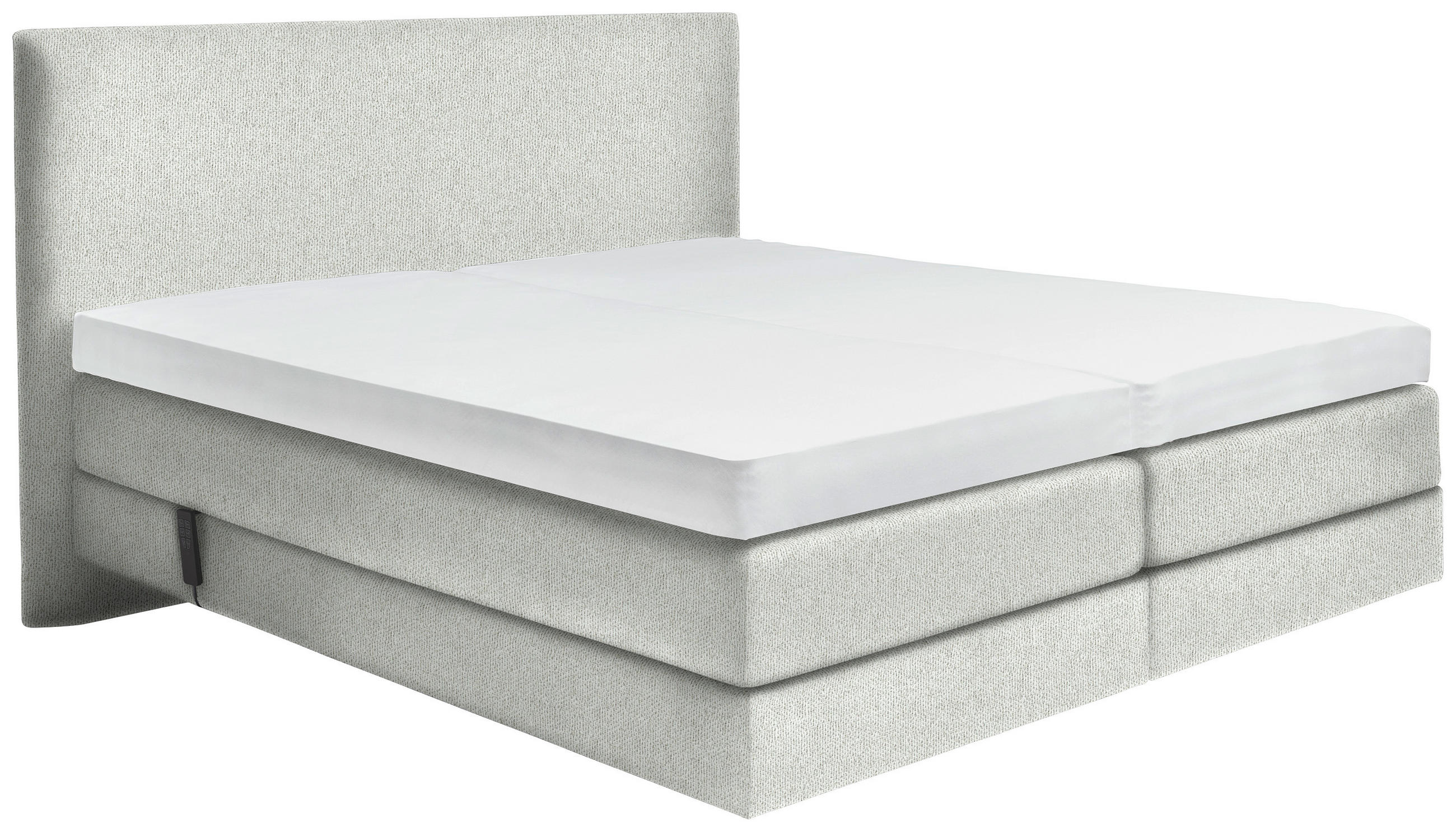 BOXSPRINGBETT 160/200 cm  in Naturfarben  - Naturfarben, Konventionell, Holz/Textil (160/200cm) - Dieter Knoll