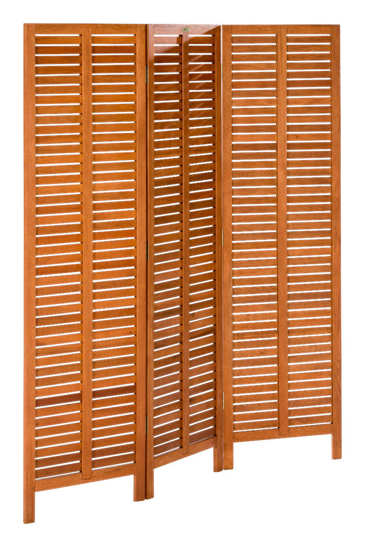 PARAVENT mit 3  Flügel - Naturfarben, KONVENTIONELL, Holz (150/170/1cm) - Gardenson