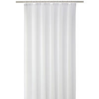 KOPALNIŠKA ZAVESA  TINA     180/200 cm        bela  - bela, Basics, tekstil (180/200cm) - Boxxx