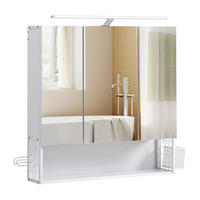 SPIEGELSCHRANK 70/70/14.5 cm  - Trend, Glas/Holzwerkstoff (70/70/14.5cm) - MID.YOU
