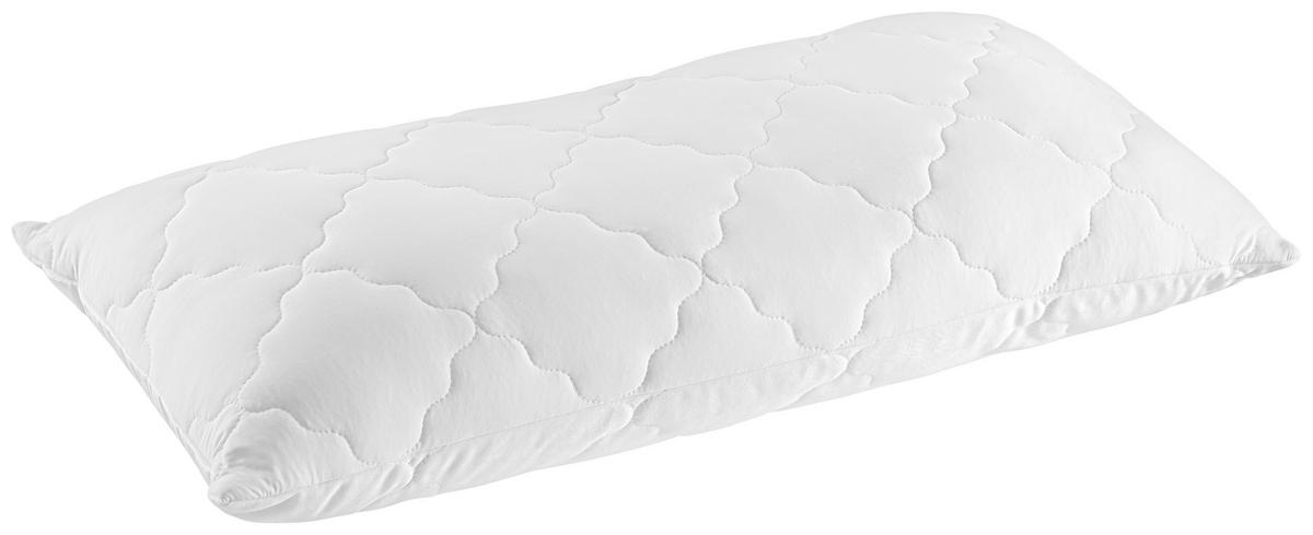 ŠÍJOVÝ OPĚRNÝ POLŠTÁŘ 40/80 cm  - bílá, Basics, textil (40/80cm) - Sleeptex