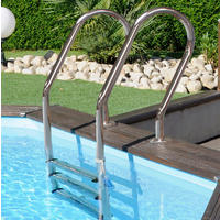 POOL-SET 800002 VAINILLE 2 400/119 cm  - Naturfarben/Kieferfarben, KONVENTIONELL (400/119cm) - Gre