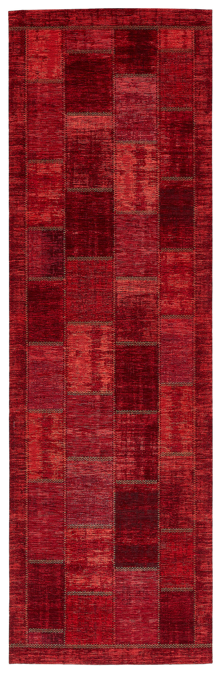LÄUFER 68/220 cm  - Dunkelrot, Trend, Textil (68/220cm) - Novel