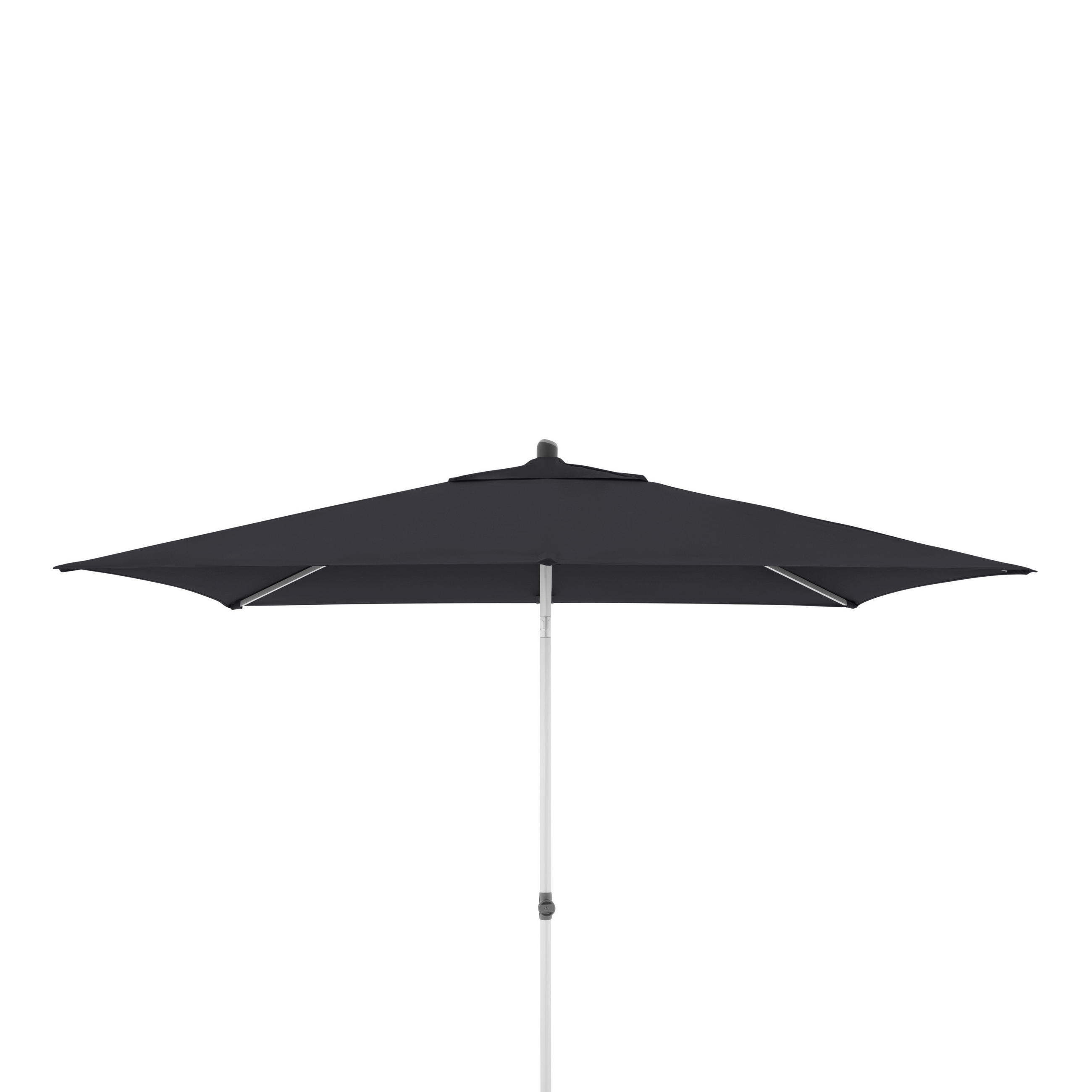 SONNENSCHIRM  200/250 cm  - Anthrazit/Silberfarben, Konventionell, Textil/Metall (200/250cm) - Doppler