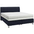 BOXSPRINGBETT 200/200 cm in Dunkelblau - Chromfarben/Dunkelblau, KONVENTIONELL, Holz/Holzwerkstoff (200/200cm) - Dieter Knoll BOXSPRINGBETT 200/200 cm in Dunkelblau - Chromfarben/Dunkelblau, KONVENTIONELL, Holz/Holzwerkstoff (200/200cm) - Dieter Knoll