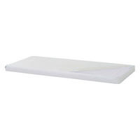 KINDERMATRATZE Höhe ca. 9 cm  - Weiß, Basics, Textil (190/9/90cm) - Hoppekids