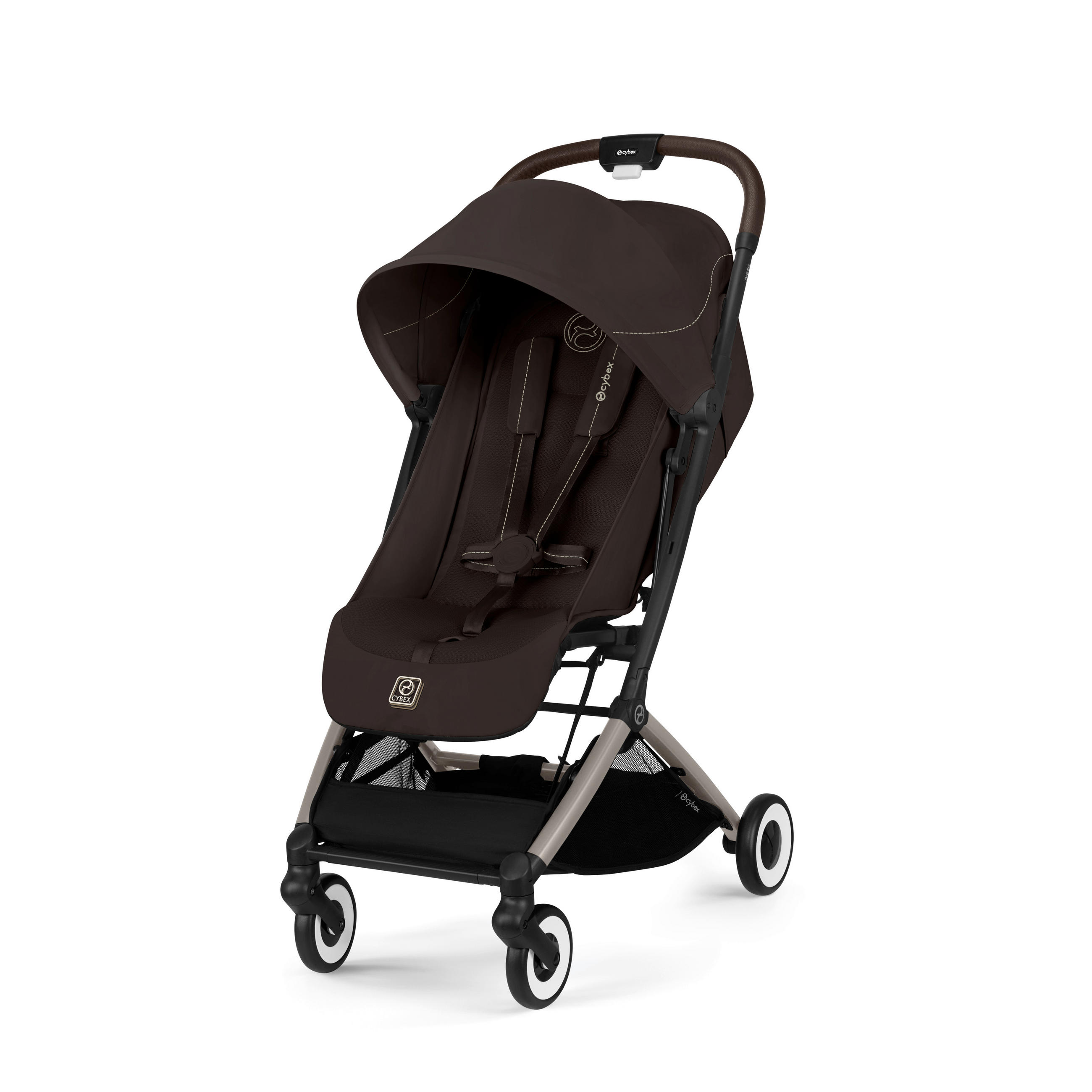 BUGGY Orfeo  - Taupe/Dunkelbraun, Basics, Textil (77/52/102cm) - cybex GOLD