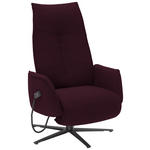 RELAXSESSEL in Textil Lila  - Anthrazit/Lila, Design, Textil/Metall (71/114/84cm) - Johann Jakob