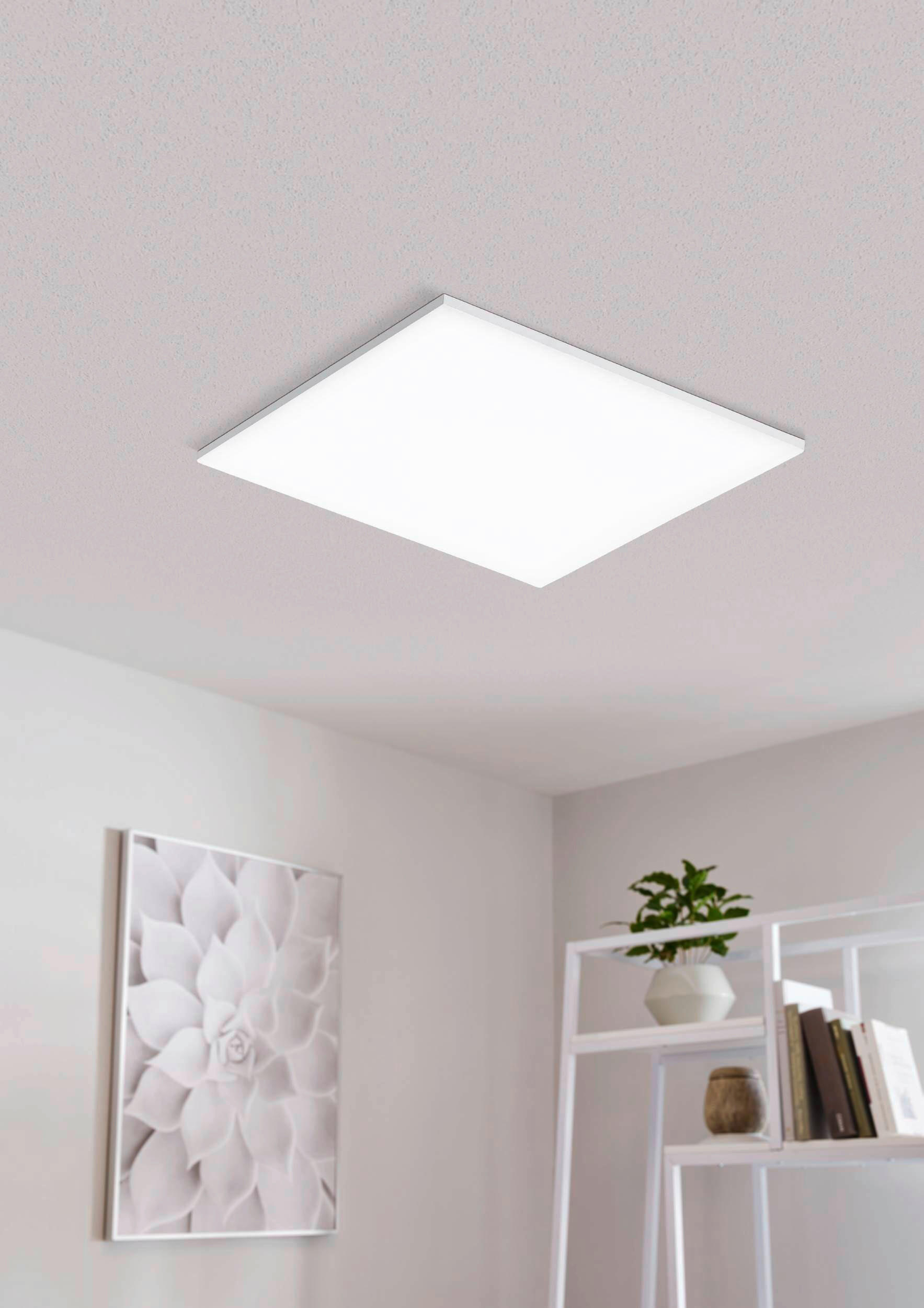 LED PANEL 59,5/59,5/6 cm  - vit, Design, metall/plast (59,5/59,5/6cm) - Eglo