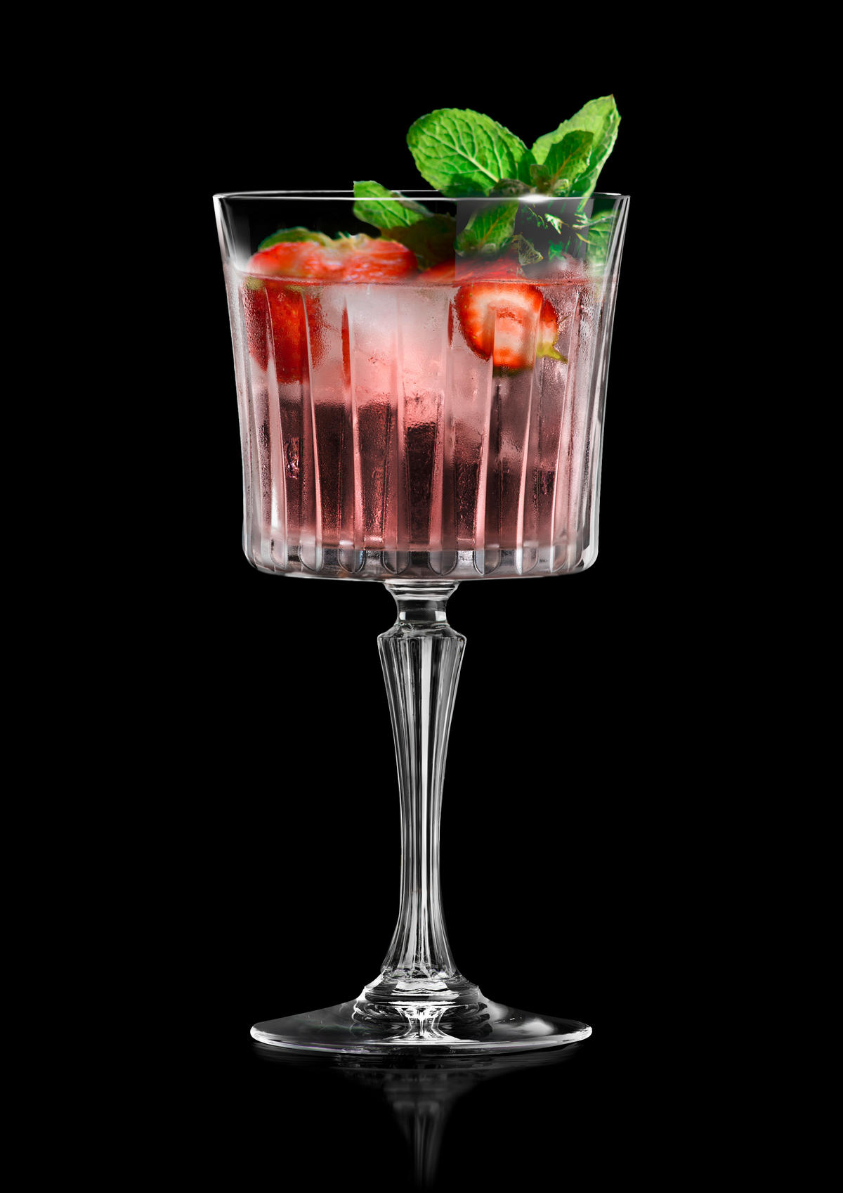 KOKTÉLOS POHÁR - áttetsző, Design, Üveg (1,7kg)