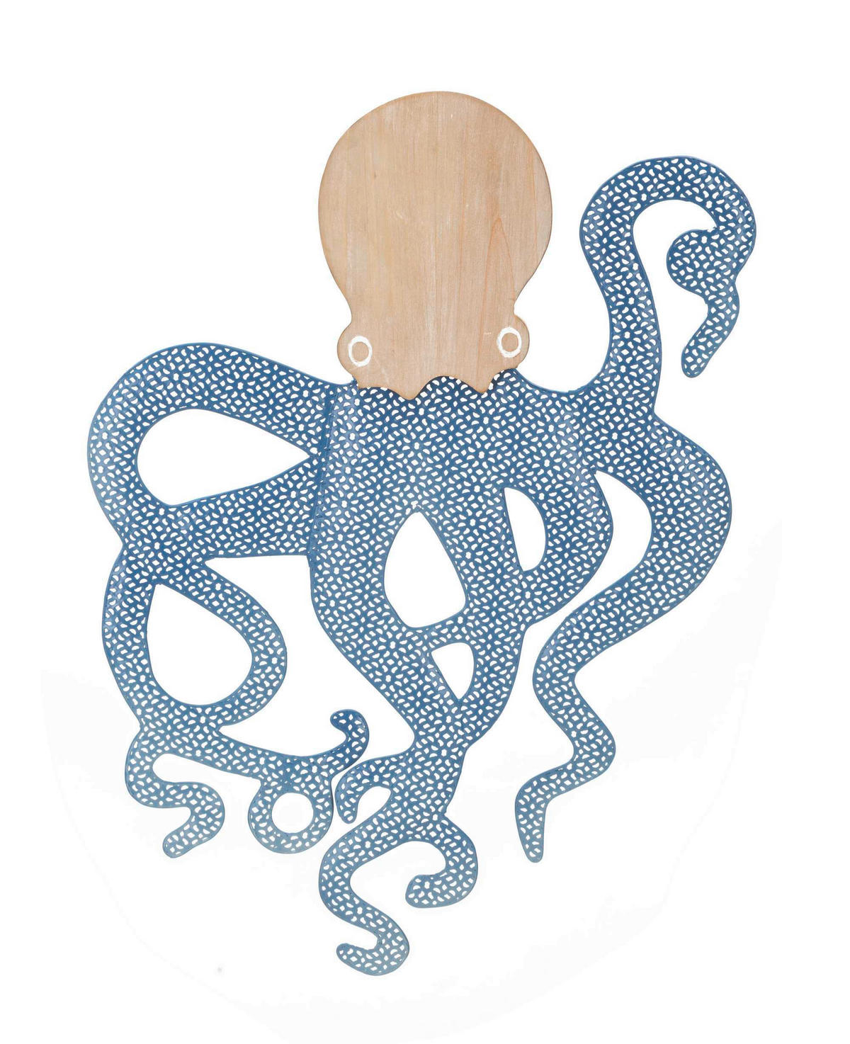 WANDDEKO    - Blau, Basics, Holzwerkstoff/Metall (57/41/1.5cm)