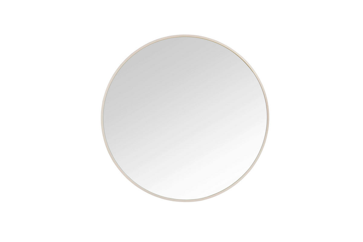 Oglindă    - nisipiu, Basics, sticlă/metal (70cm) - Hom`in