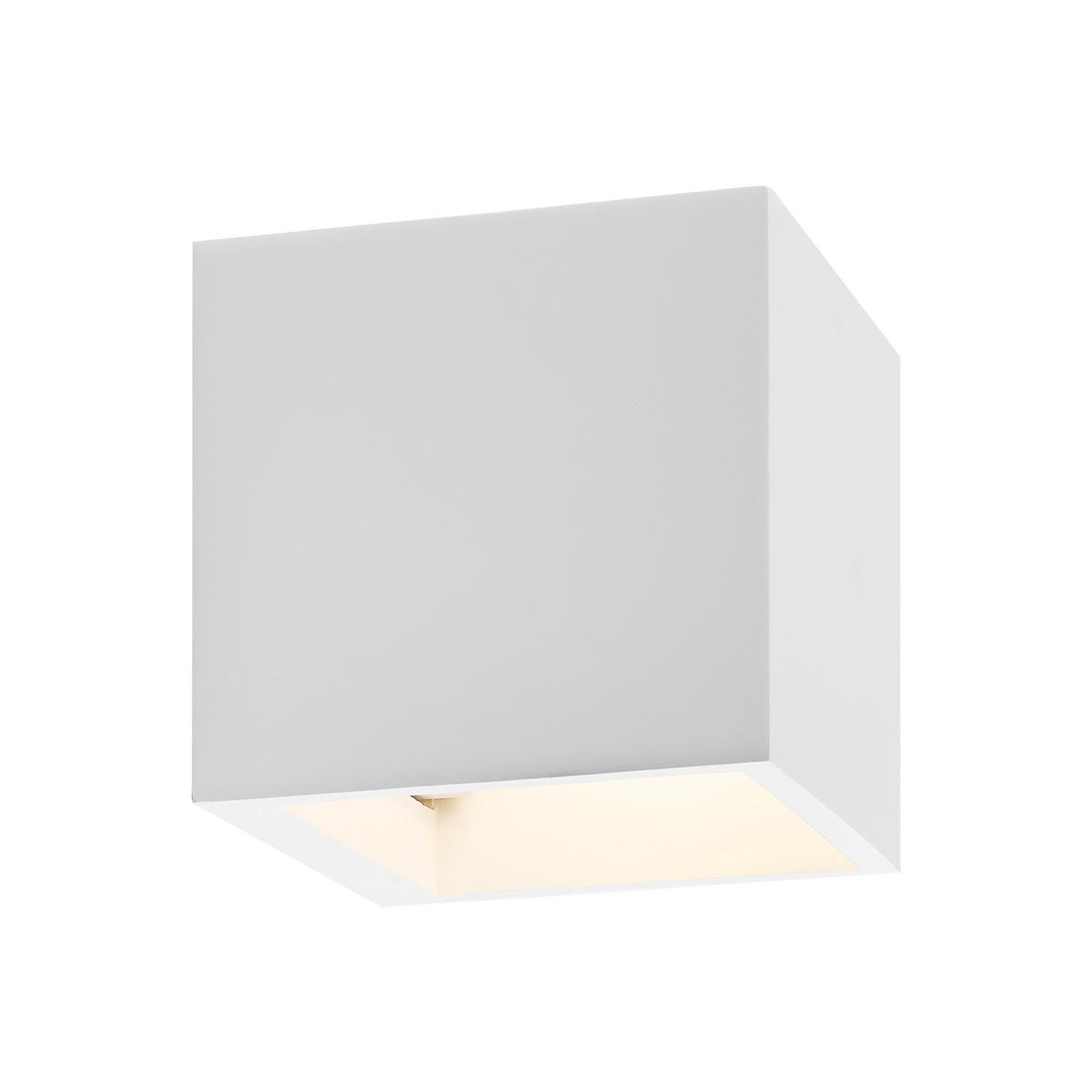 WANDLEUCHTE Alessia 11,5/11,5/11,5 cm  - Weiß, Basics, Stein (11,5/11,5/11,5cm) - Novel