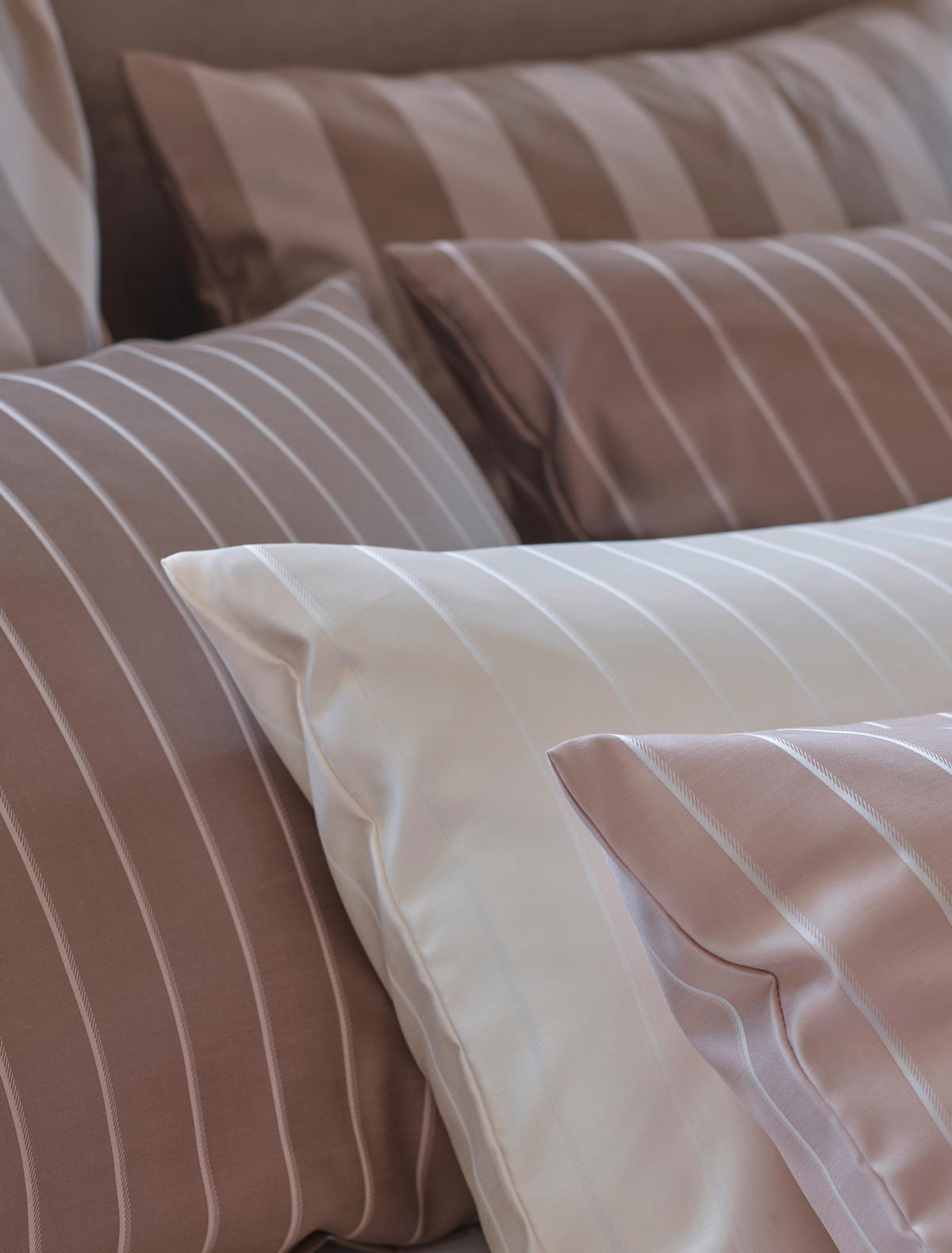 POSTELJINA 140/200 cm  Belluno  - smeđa/crna, Konvencionalno, tekstil (140/200cm) - Curt Bauer