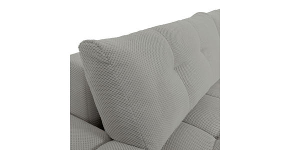 ECKSOFA Braun Flachgewebe  - Schwarz/Braun, KONVENTIONELL, Kunststoff/Textil (256/157cm) - Carryhome