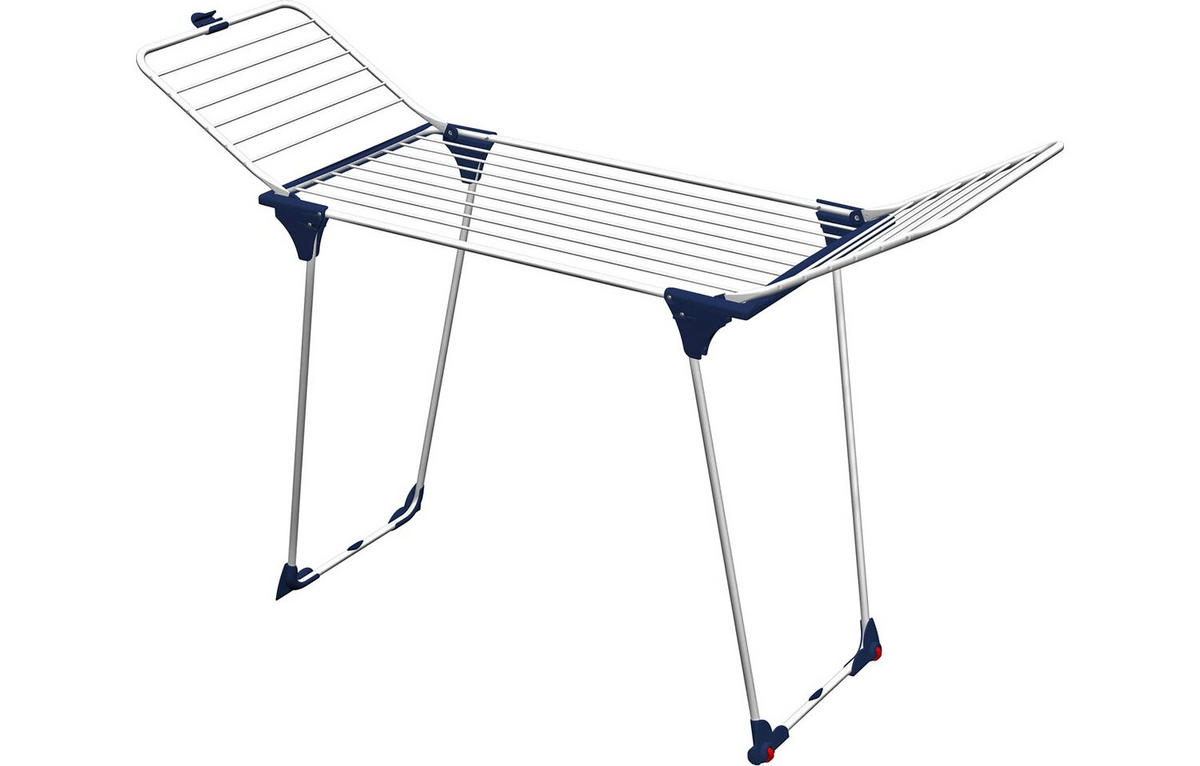 STALAK ZA SUŠENJE RUBLJA - bijela/plava, Konvencionalno, metal - Homeware