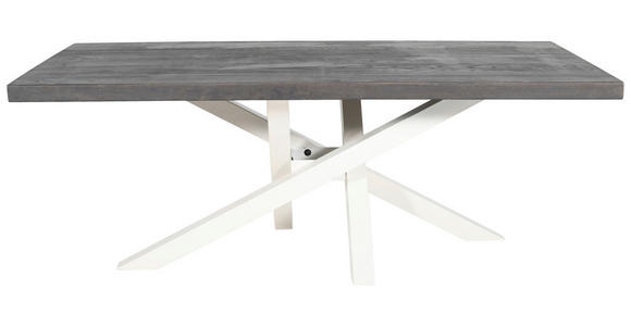 TISCHGESTELL in Metall 160/70/72 cm - Creme, Design, Metall (160/70/72cm) - Landscape
