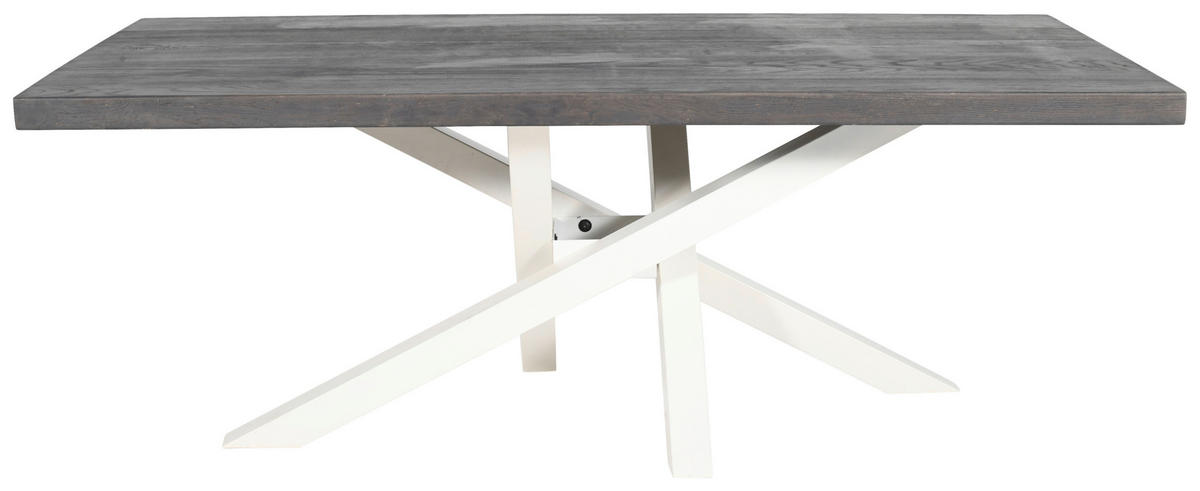 TISCHGESTELL Creme  - Creme, Design, Metall (160/70/72cm) - Landscape