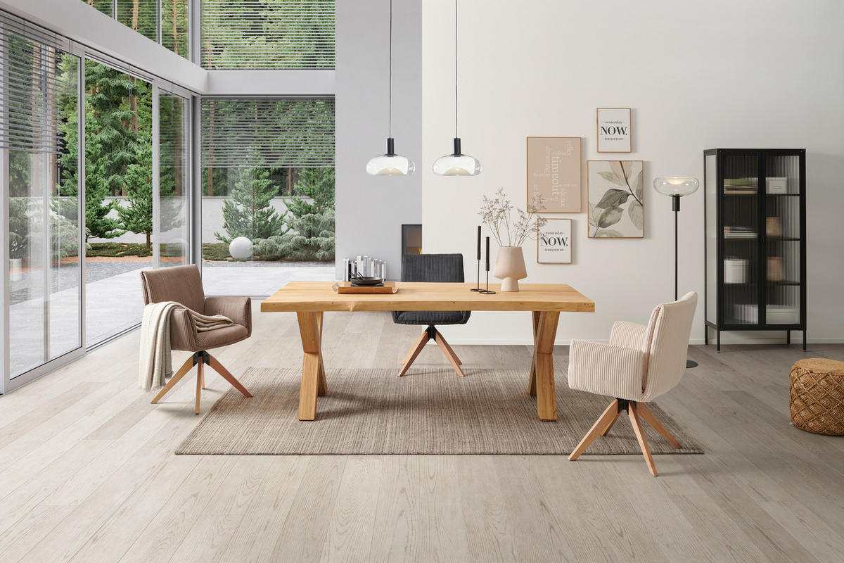 STOL ZA BLAGOVAONICU  prirodne boje  drvo      - prirodne boje, Moderno, drvo (200/100/78cm) - Livetastic