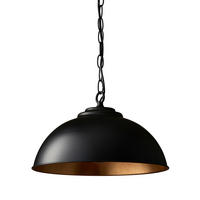 HÄNGELEUCHTE 34.5/85 cm  - Schwarz/Bronzefarben, Basics, Metall (34.5/85cm) - ENDON