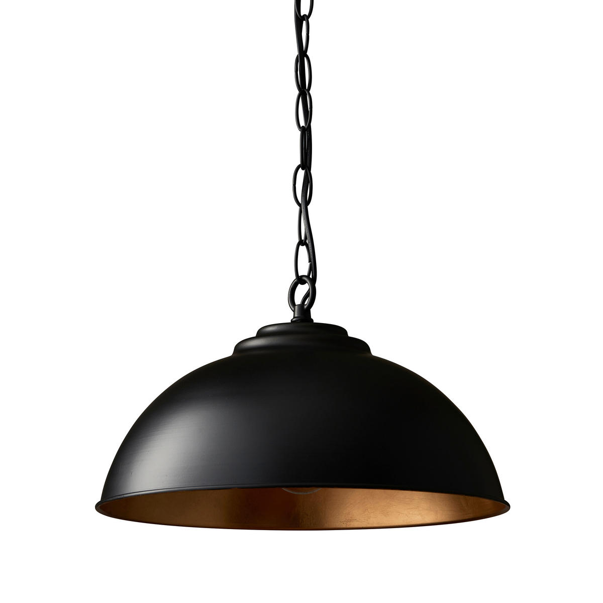 HÄNGELEUCHTE 34.5/85 cm  - Schwarz/Bronzefarben, Basics, Metall (34.5/85cm) - ENDON