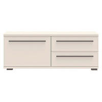 KOMODA  120/46/46 cm  kašmir  - kašmir, Dizajnerski, metal/pločasti materijal (120/46/46cm) - Hom`in