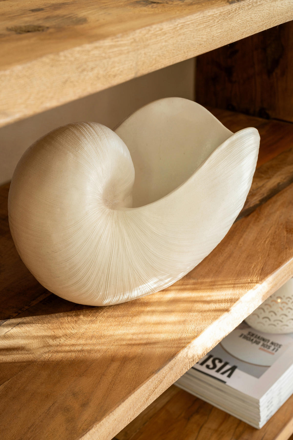 DEKOMUSCHEL - Weiss, Basics, Kunststoff (31/16,5/21,5cm) - Ambia Home