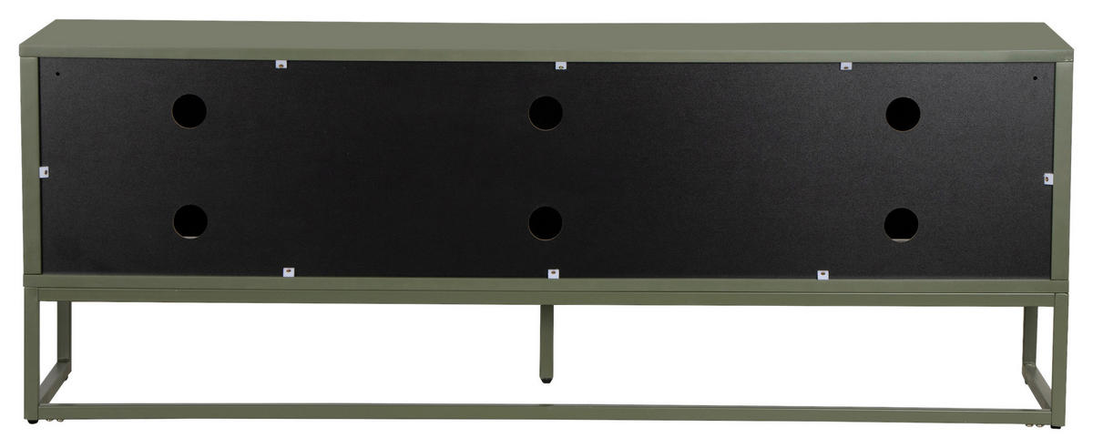LOWBOARD  150/55/40 cm  Beimöbel erhältlich, stehend  - Grün, Trend, Holzwerkstoff/Metall (150/55/40cm) - Milino