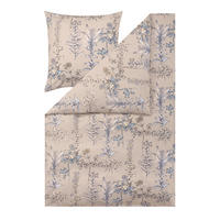 BETTWÄSCHE Atelier Flanell 155/220 cm  - Naturfarben, Design, Textil (155/220cm) - Estella