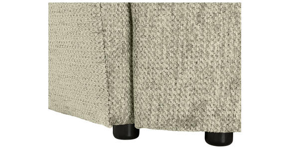 SCHLAFSOFA in Chenille Beige  - Beige/Schwarz, KONVENTIONELL, Kunststoff/Textil (238/74/107cm) - Carryhome