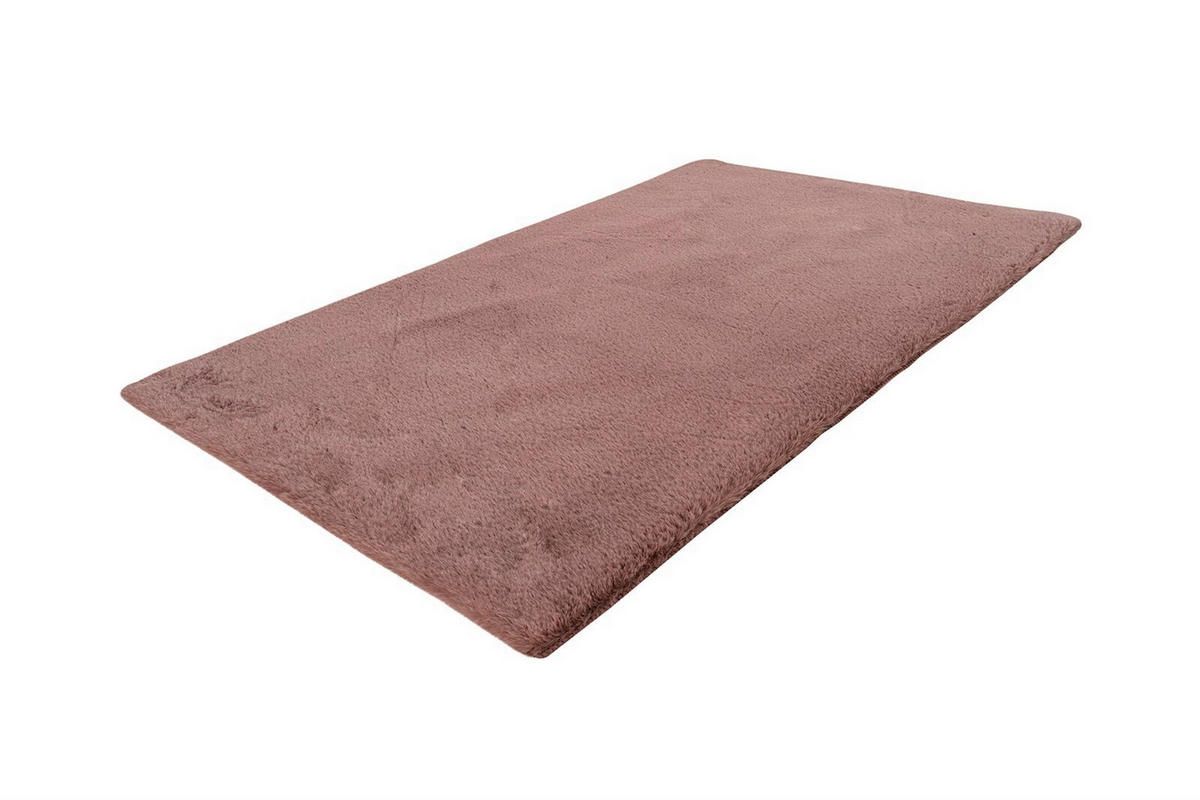 HOCHFLORTEPPICH 70/130 cm Rabbit Light 525 Rosa Rosa  - Rosa, KONVENTIONELL, Kunststoff/Textil (70/130cm)