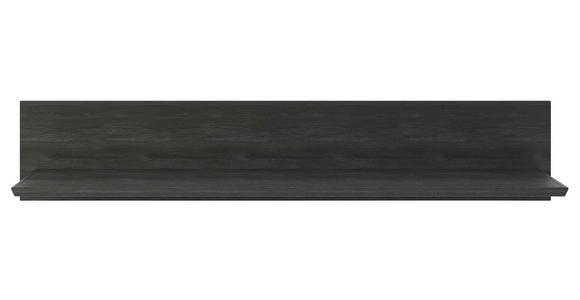 WANDBOARD Anthrazit - Anthrazit, Basics, Holzwerkstoff (150/28/27cm) - Hom`in