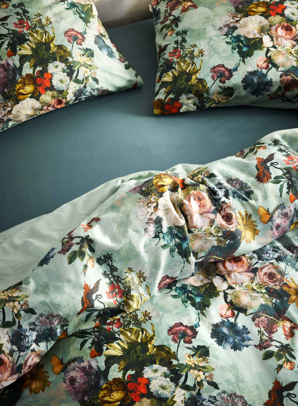 POSTELJNINA F/W 2024 200/200 cm zelena  - zelena, Konvencionalno, tekstil (200/200cm) - Essenza