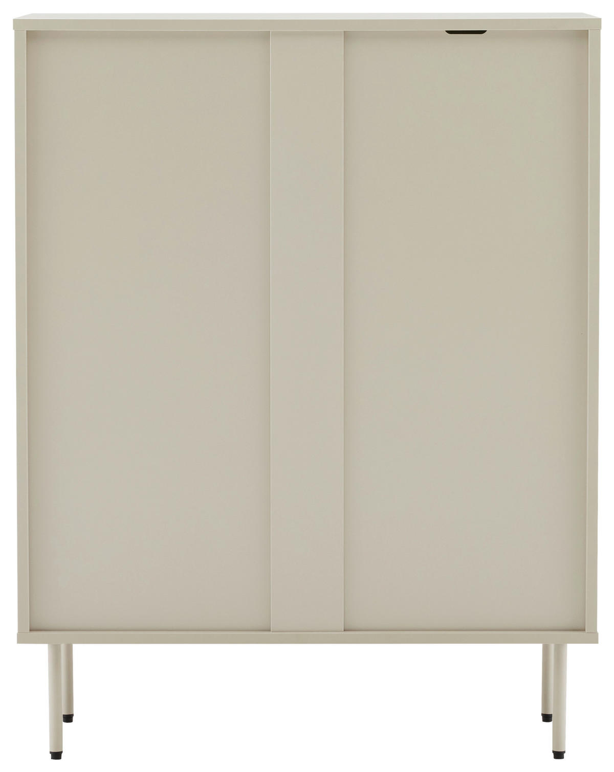 VITRINE  in Seidengrau  - Seidengrau, Design, Glas/Holzwerkstoff (80/103/35cm) - Xora