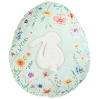 ZIERKISSEN 43/33 cm  - Blau, Textil (43/33cm) - Novel