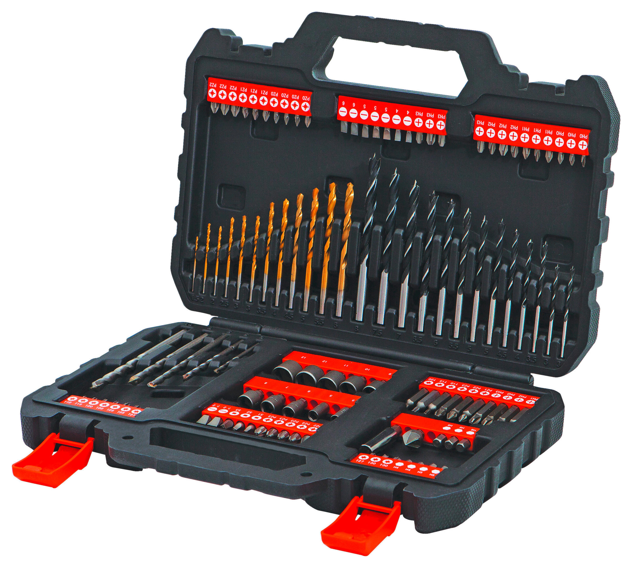 Bitset 108-teilig Inkl. Schnelladapter