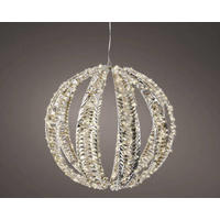 Lampă Led Decorativă - alb/auriu, Basics (50,00/50,00/50,00cm)