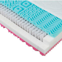 TASCHENFEDERKERNMATRATZE 80/190 cm Höhe ca. 23 cm 7 -Zonen - Basics, Textil (80/190cm) - Boxxx