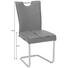 SCHWINGSTUHL in Metall, Leder Edelstahlfarben, Dunkelbraun - Edelstahlfarben/Dunkelbraun, Design, Leder/Metall (44/99/57cm) - Valdera SCHWINGSTUHL in Metall, Leder Edelstahlfarben, Dunkelbraun - Edelstahlfarben/Dunkelbraun, Design, Leder/Metall (44/99/57cm) - Valdera