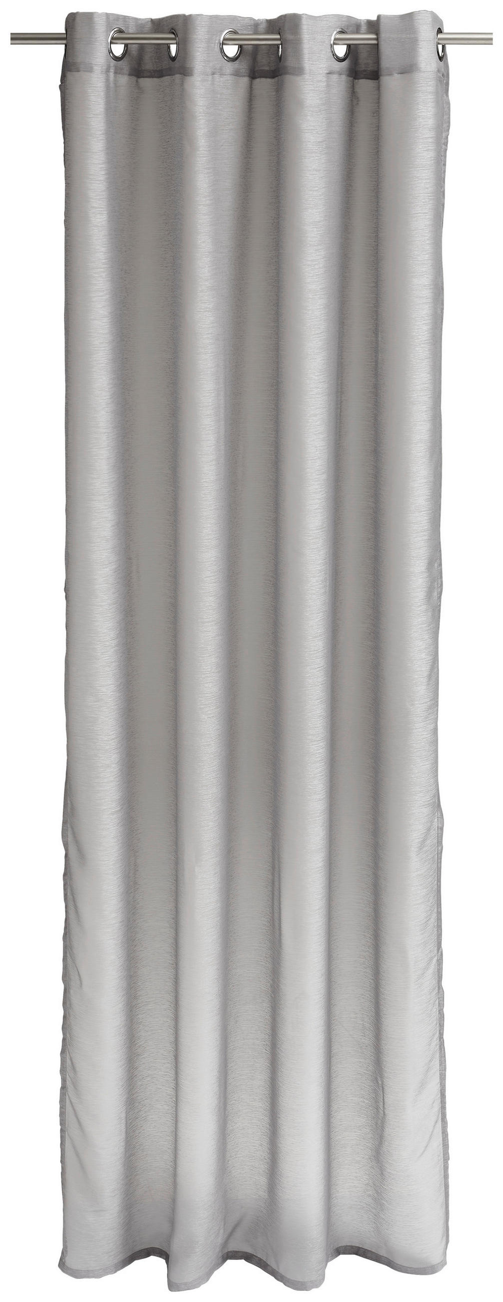 ZÁVĚS S OČKY, průhledné, 140/250 cm - šedá, Basics, textil (140/250cm) - Tom Tailor