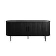 SIDEBOARD 180/76/45 cm  - Schwarz, Trend, Holz/Holzwerkstoff (180/76/45cm) - Xora